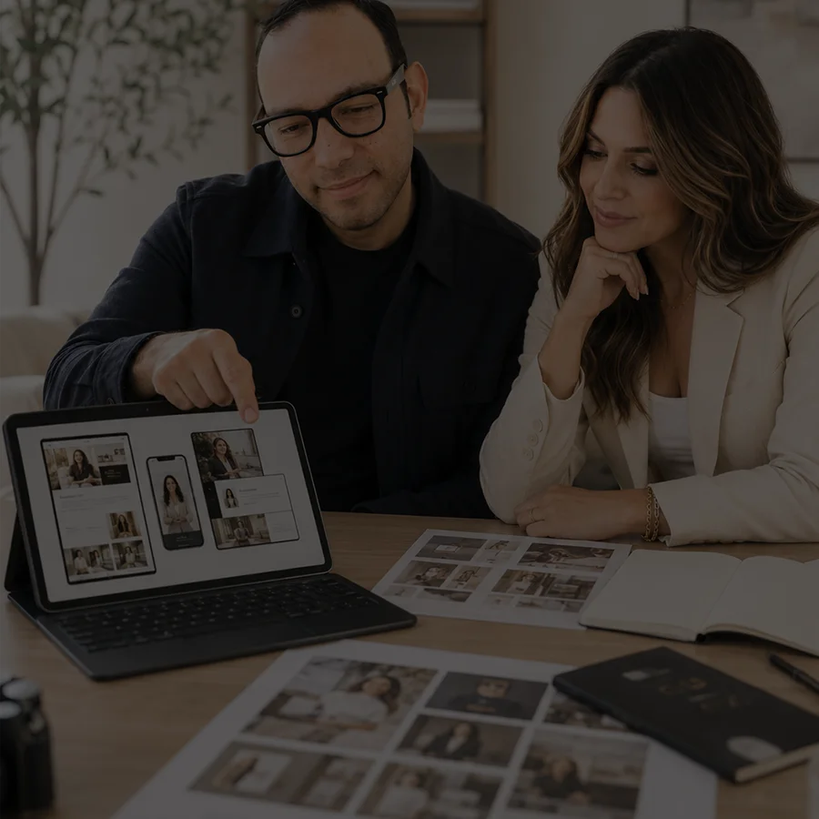erik esparza working with agent on brand clarity + content planning a clearer next step